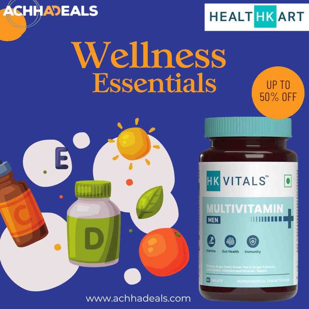 Cover image for Achha Deals Wellness Essentials Discount, showcasing social media promotion for wellness products