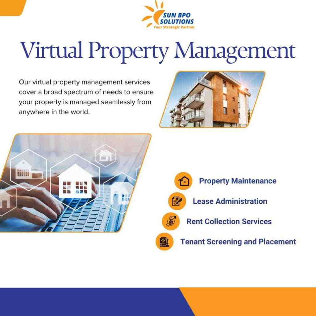 Virtual property management virtual assistants for real estate social media post, digital property management promotion, engaging property management content-Buildium Virtual Property Management for real estate