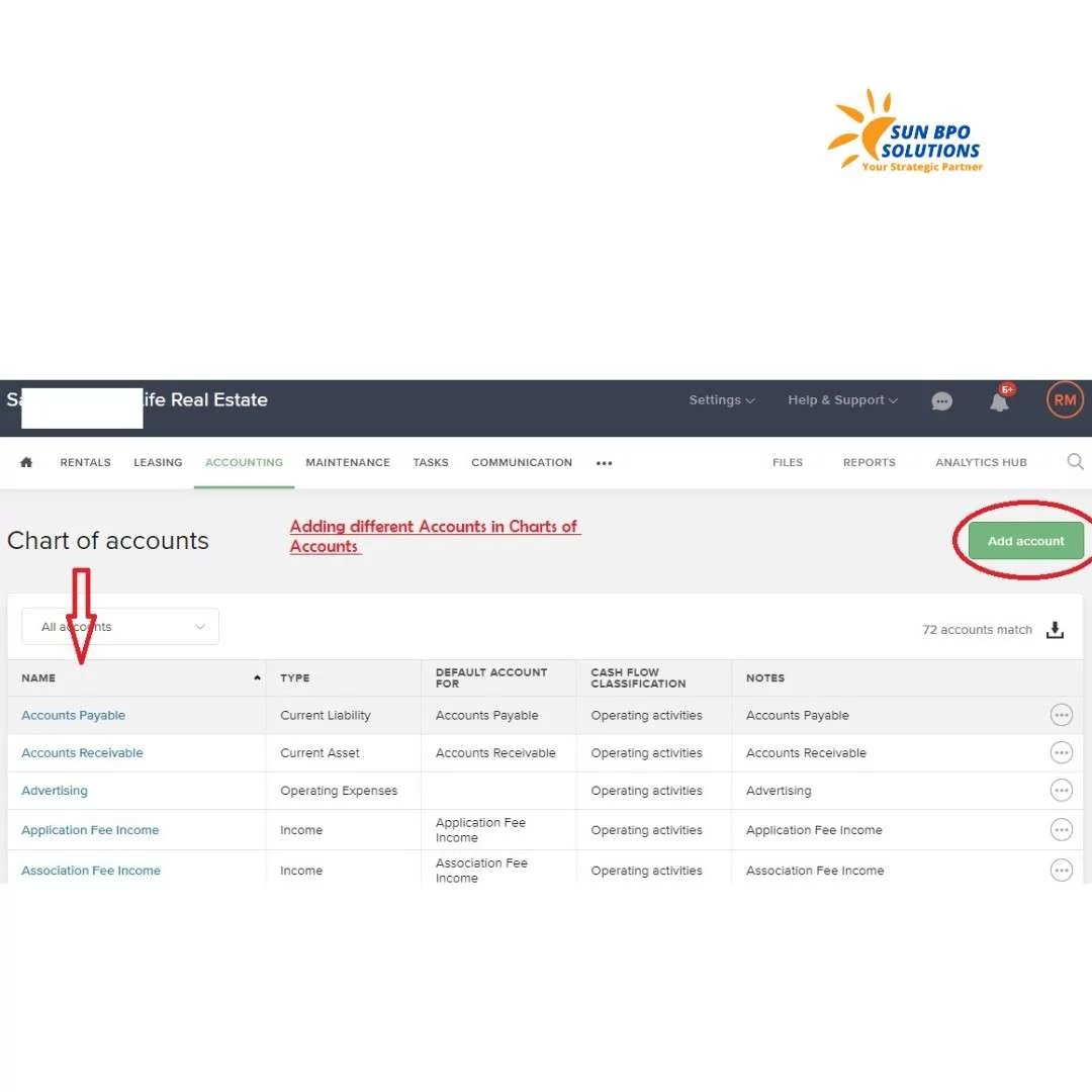 Chart of Accounts setup in Buildium Property Management<br />
