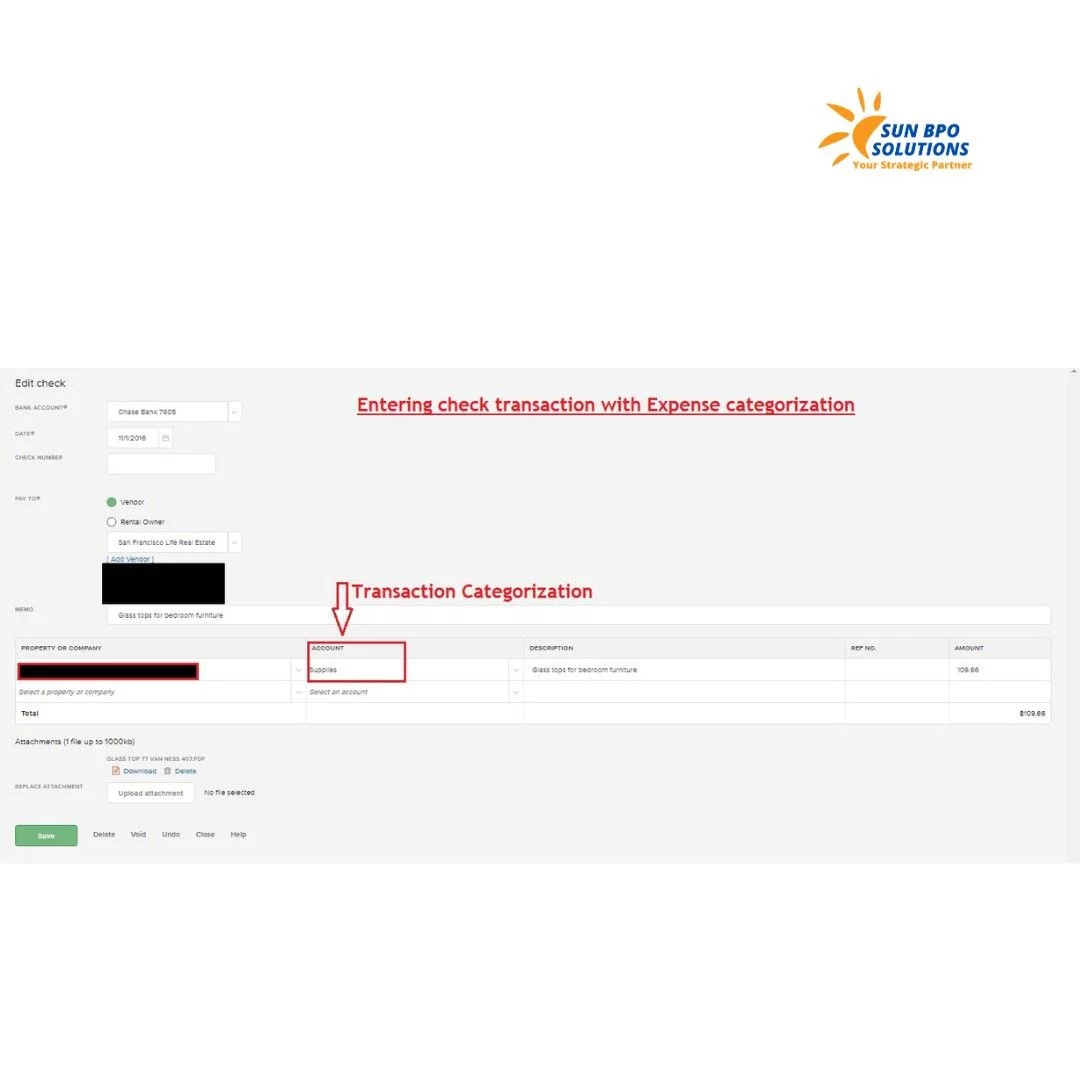 Recording check transactions in Buildium Property Management<br />
