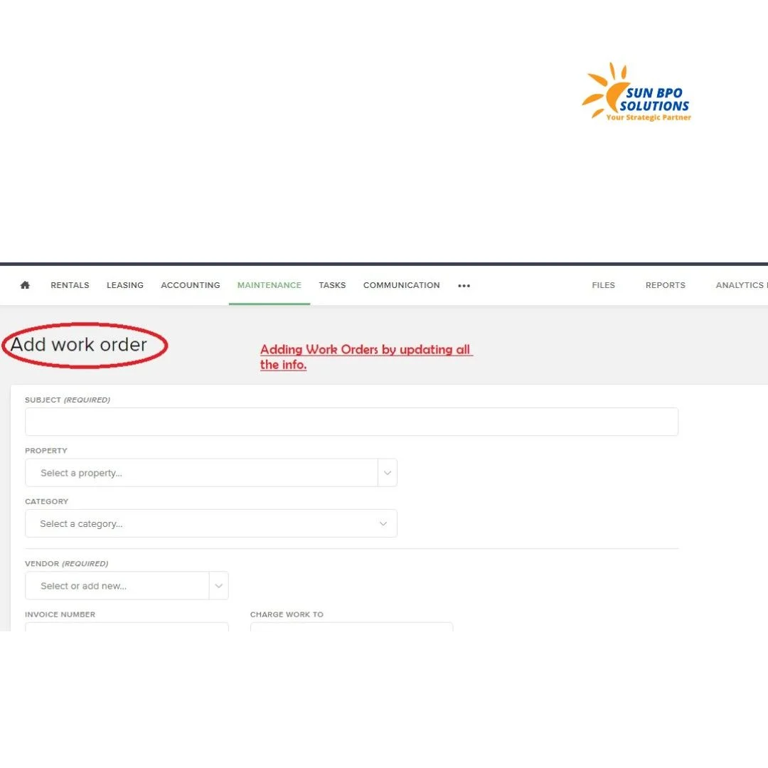 Creating work orders in Buildium Property Management