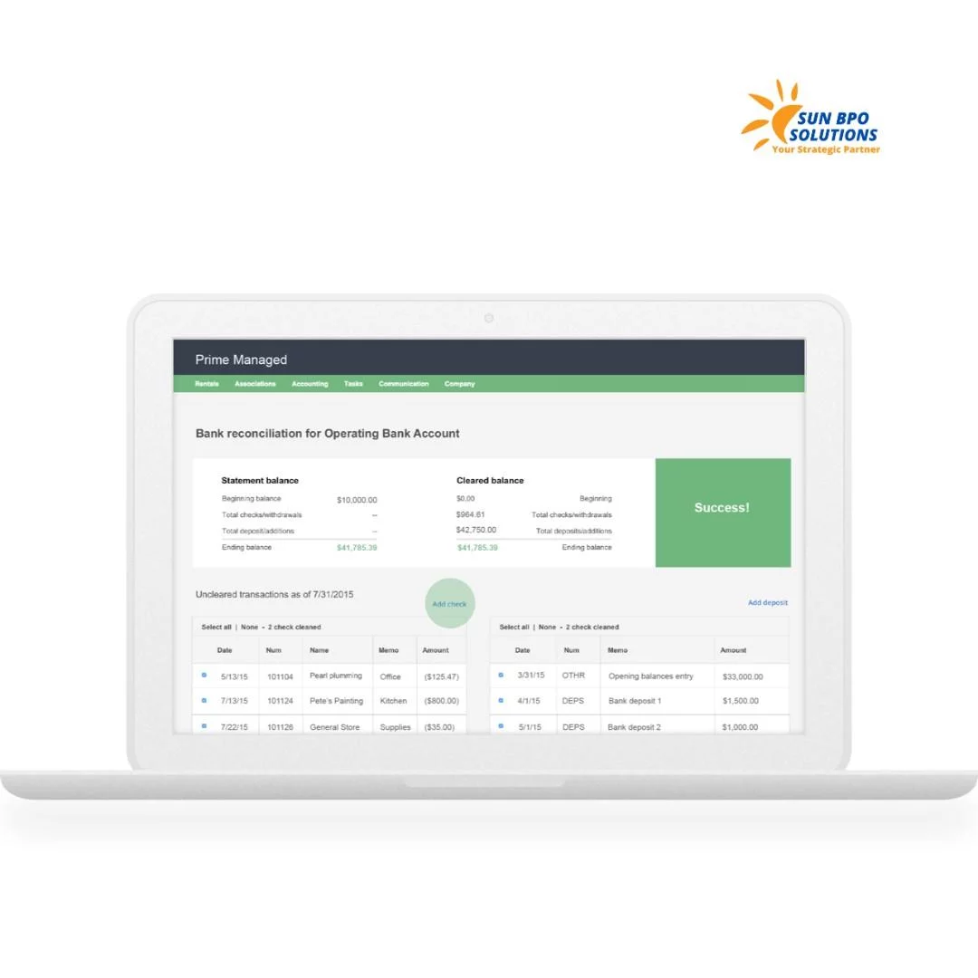 Bank reconciliations in Buildium Property Management