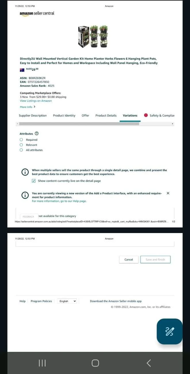 Optimizing Amazon Listings: Steps For Product Variations Amazon listing creation steps, product variations on Amazon, Amazon product listing optimization, managing Amazon product variations