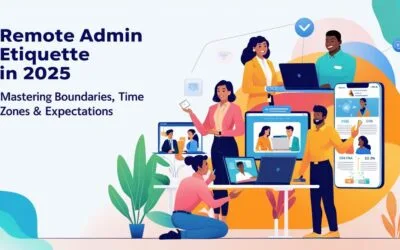 Remote Admin Etiquette 2025: Mastering Boundaries, Time Zones & Expectations