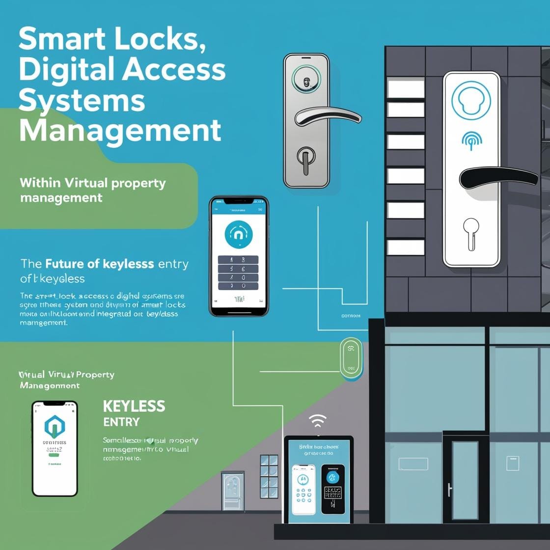 Smart Locks, Digital Access &Amp; The Future Of Keyless Entry In Virtual Property Management 1 Smart Locks for Rental Property: Secure & Hassle-Free Access