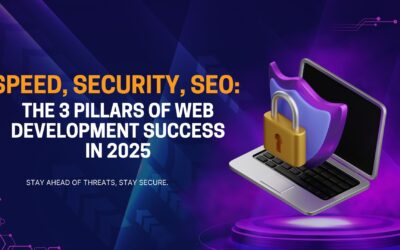 Speed, Security, SEO: The 3 Pillars of Web Development Success in 2025