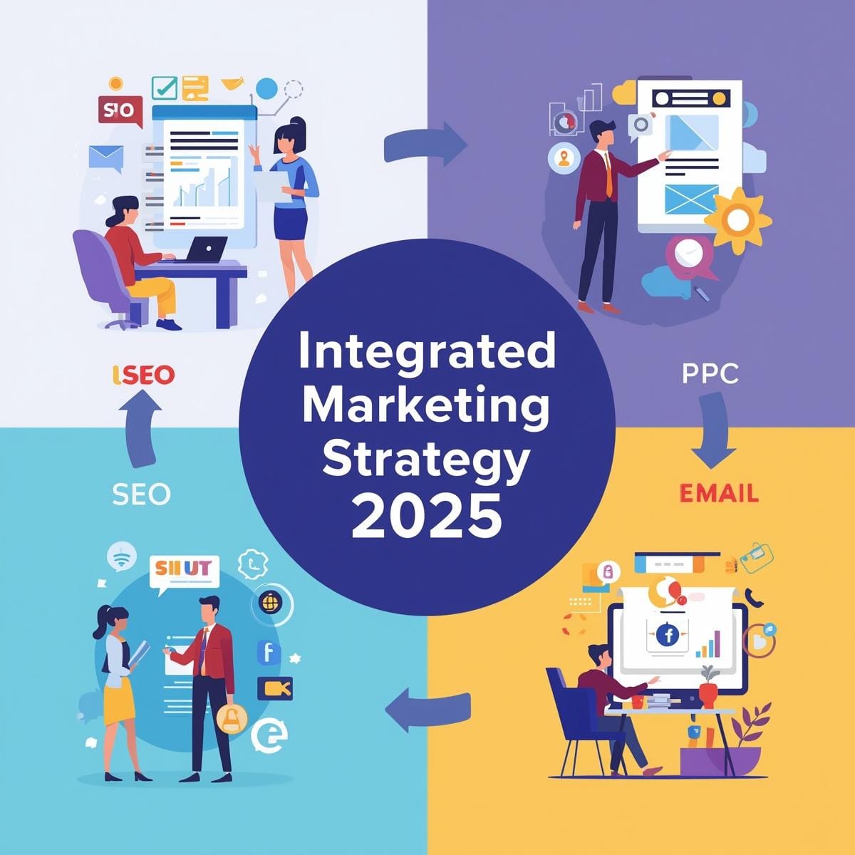 Integrated Marketing: How To Align Seo, Ppc, Social &Amp; Email For Maximum Roi 1 Integrated Marketing Strategy 2025: Align SEO, PPC, Social & Email