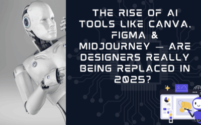 Blog 1 The Rise of AI Tools Like Canva, Figma & Midjourney — Are Designers Really Being Replaced in 2025?