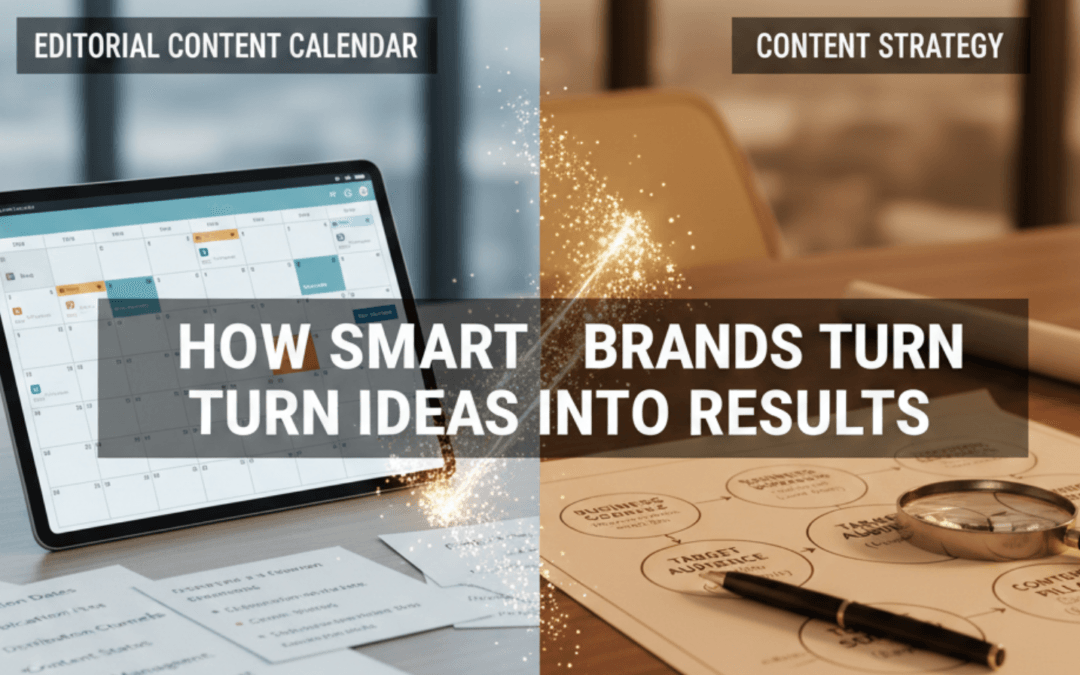 Editorial Content Calendar vs Content Strategy: How Smart Brands Turn Ideas Into Results