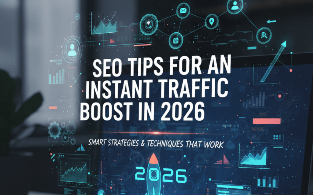 SEO Tips for an Instant Traffic Boost in 2026: Smart Strategies & Techniques That Work