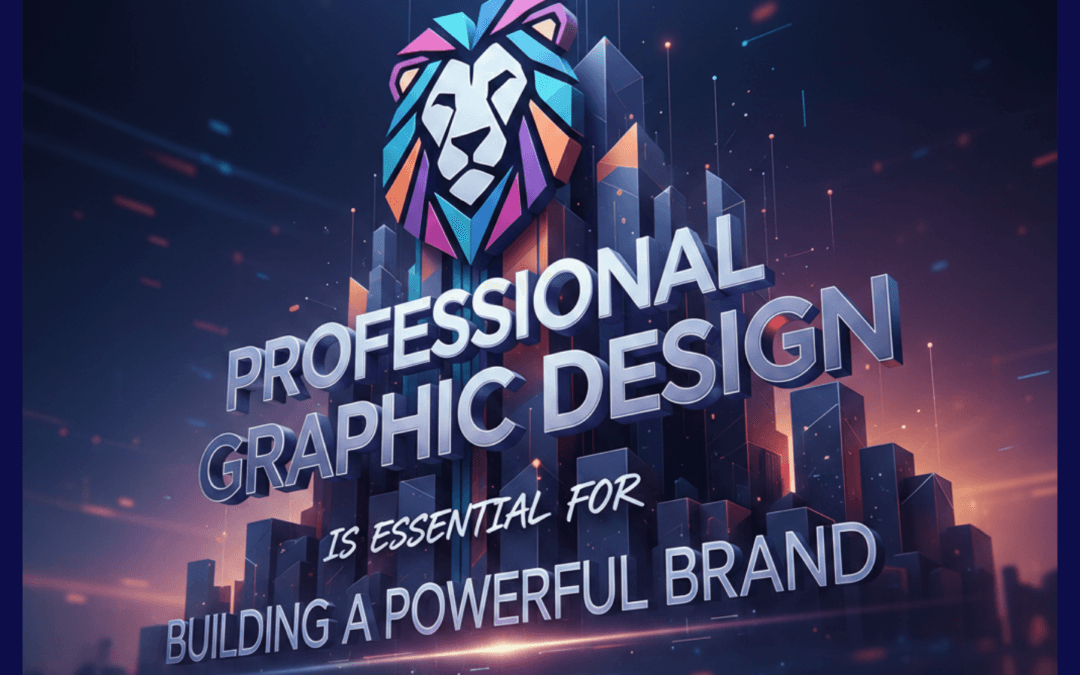 Why Professional Graphic Design Is Essential for Building a Powerful Brand