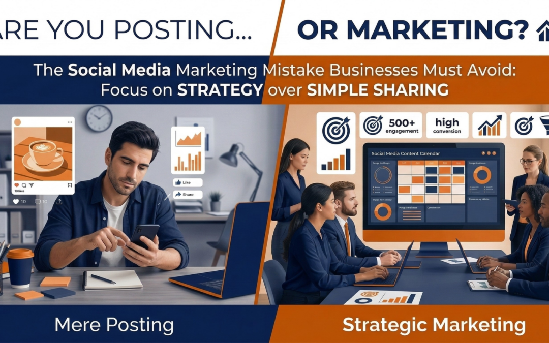 Are You Posting or Marketing? The Social Media Marketing Mistake Businesses Must Avoid