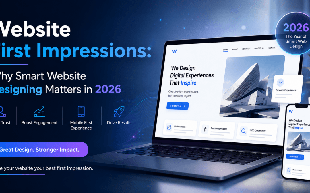 Website First Impressions: Why Smart Website Designing Matters in 2026