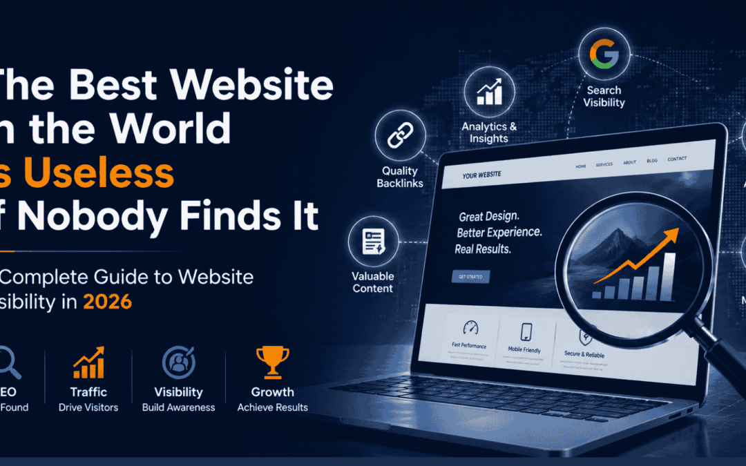 The Best Website in the World Is Useless If Nobody Finds It: A Complete Guide to Website Visibility in 2026