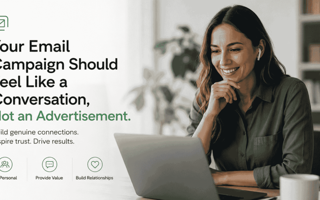 Your Email Campaign Should Feel Like a Conversation, Not an Advertisement
