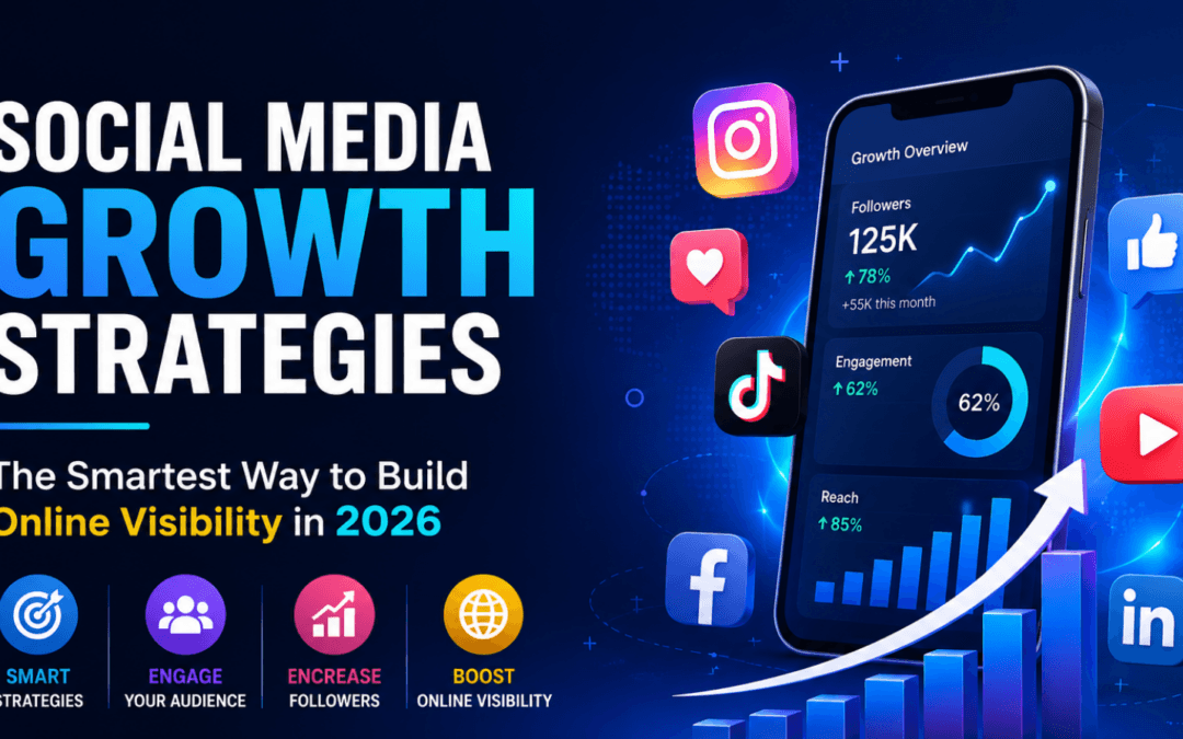 Social Media Growth Strategies: The Smartest Way to Build Online Visibility in 2026
