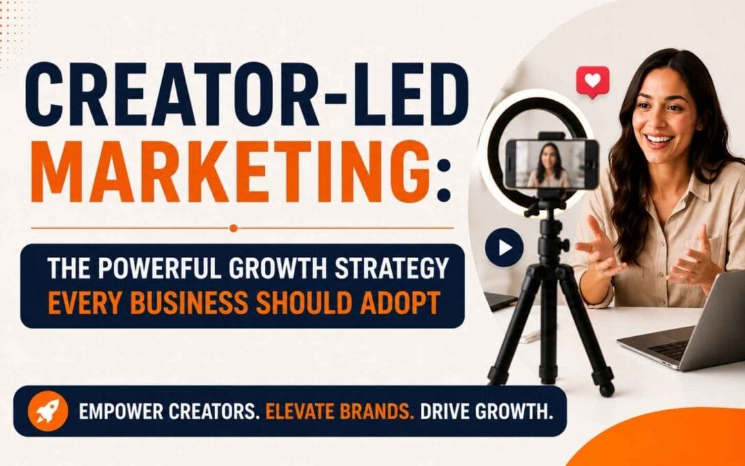 Creator-Led Marketing: The Powerful Growth Strategy Every Business Should Adopt