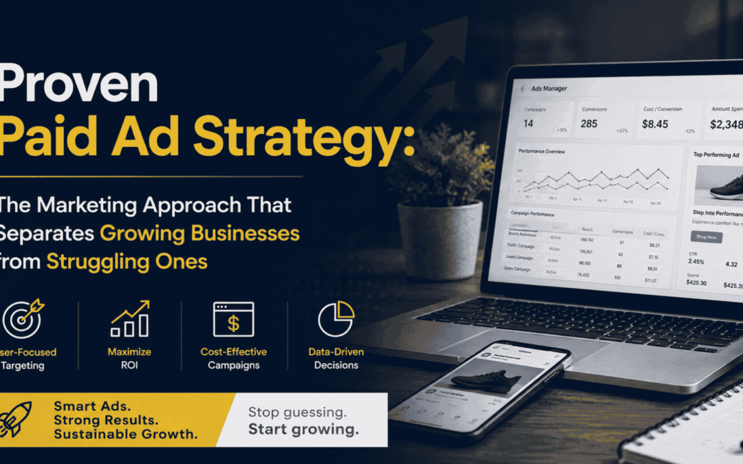 Proven Paid Ad Strategy: The Marketing Approach That Separates Growing Businesses from Struggling Ones
