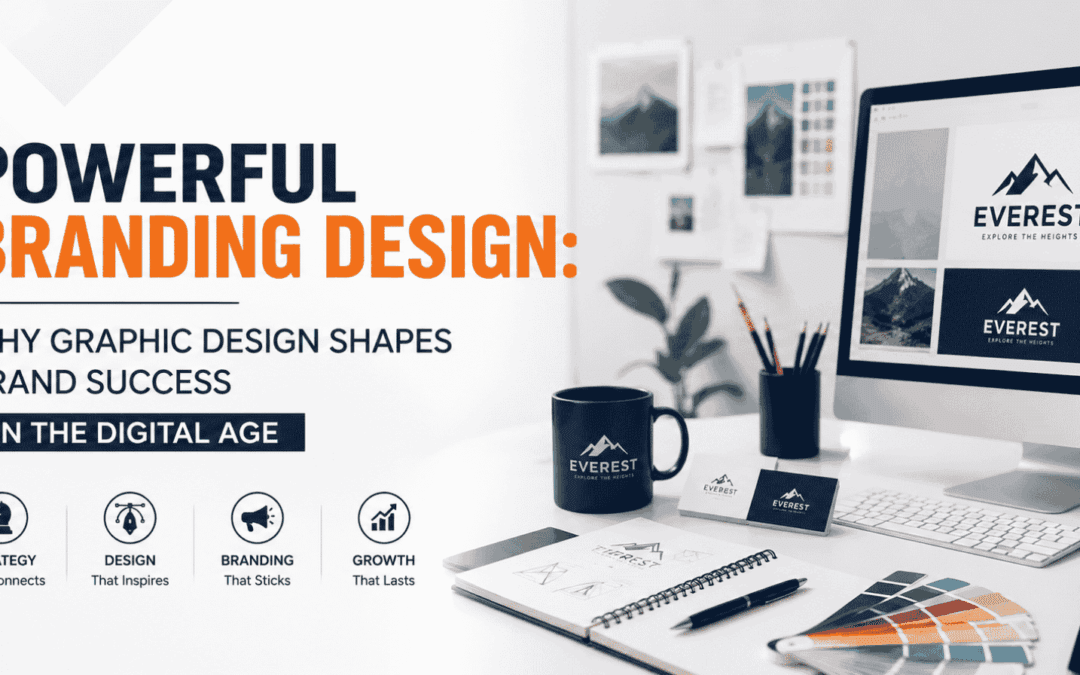 Powerful Branding Design: Why Graphic Design Shapes Brand Success in the Digital Age
