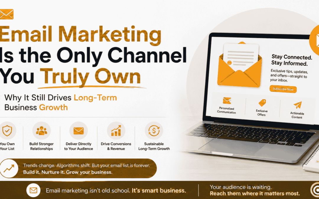 Email Marketing Is the Only Channel You Truly Own: Why It Still Drives Long-Term Business Growth