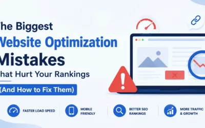 The Biggest Website Optimization Mistakes That Hurt Your Rankings (And How to Fix Them)