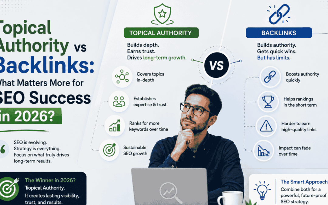 Topical Authority vs Backlinks: What Matters More for SEO Success in 2026?
