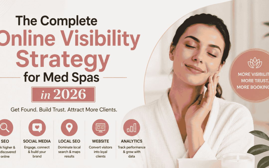 The Complete Online Visibility Strategy for Med Spas in 2026