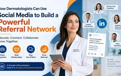 How Dermatologists Can Use Social Media to Build a Powerful Referral Network