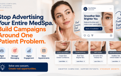 Stop Advertising Your Entire MedSpa. Build Campaigns Around One Patient Problem.