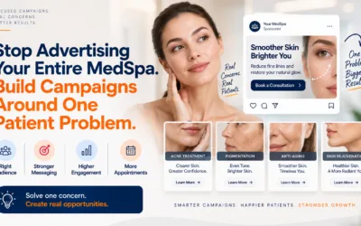 Stop Advertising Your Entire MedSpa. Build Campaigns Around One Patient Problem.