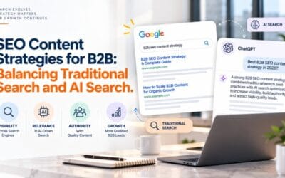 SEO Content Strategies for B2B: Balancing Traditional Search and AI Search
