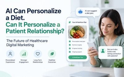 AI Can Personalize a Diet. Can It Personalize a Patient Relationship? The Future of Healthcare Digital Marketing