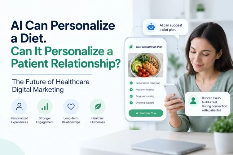 AI Can Personalize a Diet. Can It Personalize a Patient Relationship? The Future of Healthcare Digital Marketing