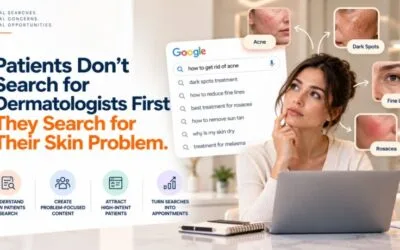 Patients Don’t Search for Dermatologists First They Search for Their Skin Problem