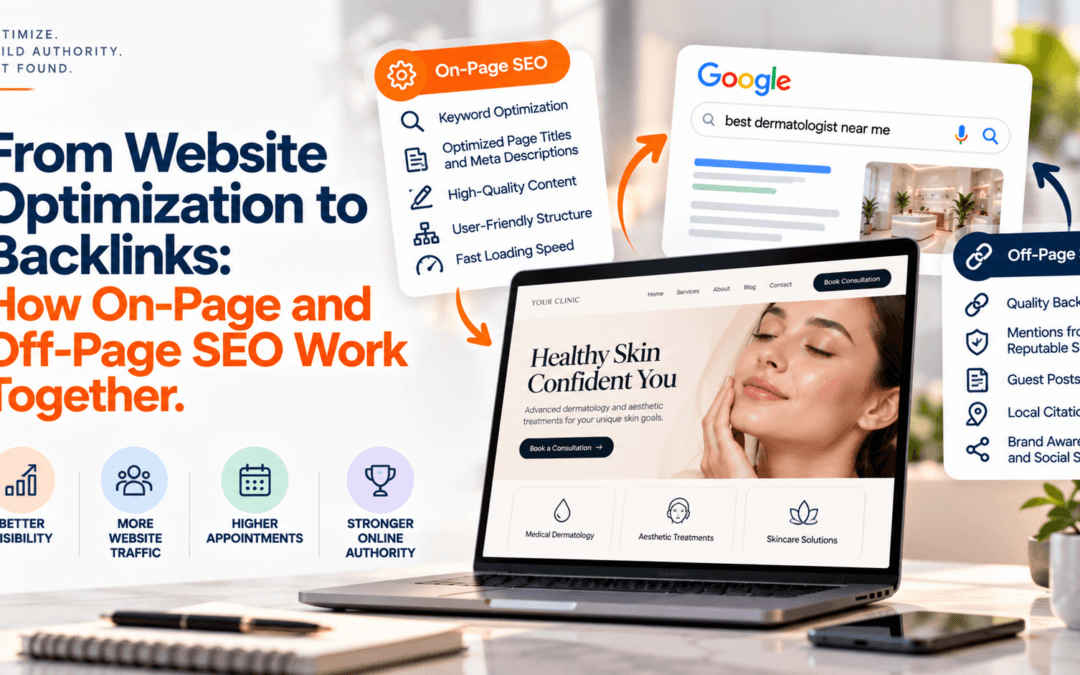 From Website Optimization to Backlinks: How On-Page and Off-Page SEO Work Together