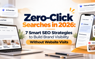 Zero-Click Searches in 2026: 7 Smart SEO Strategies to Build Brand Visibility Without Website Visits