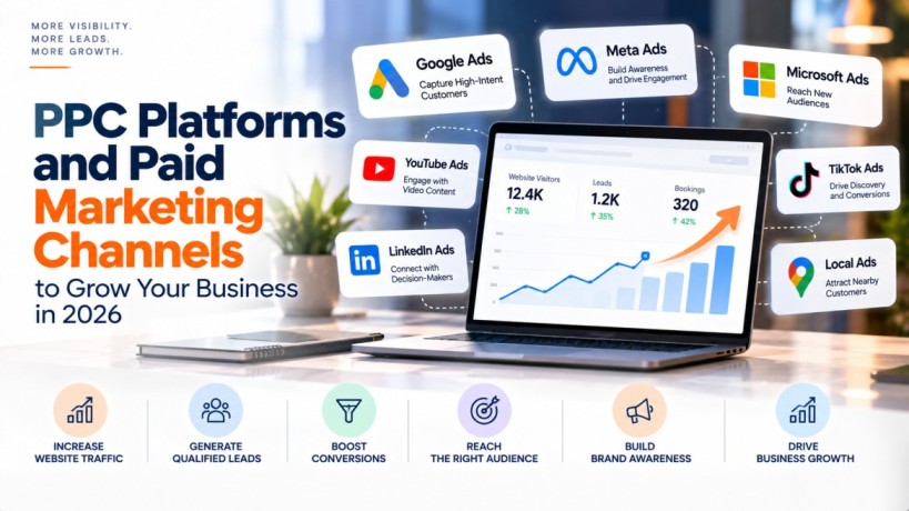 PPC Platforms and Paid Marketing Channels to Grow Your Business in 2026